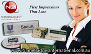 Name Badges & Tags with No Setup Fees at Name Badges International